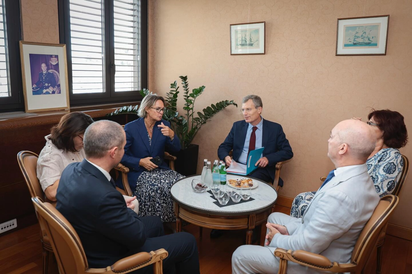 Visite du Ministre d'Etat M. MIRMAND 30.07.25²