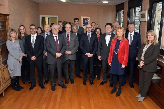Réception d'une Délégation du Grand-Duché de Luxembourg dans les domaines statistiques, économiques et du développement durable 