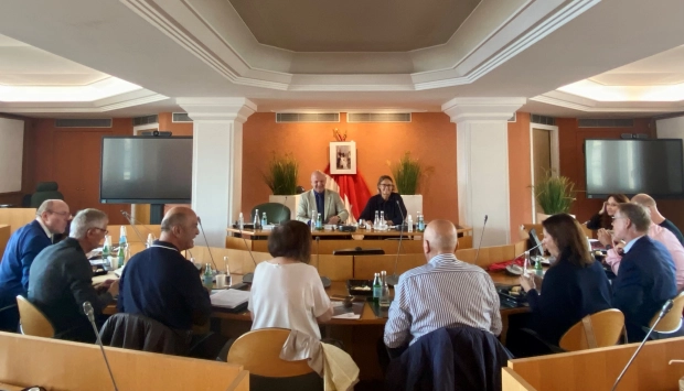 Réception de M. Laurent ANSELMI, Président Exécutif de l'Académie de la Mer de Monaco